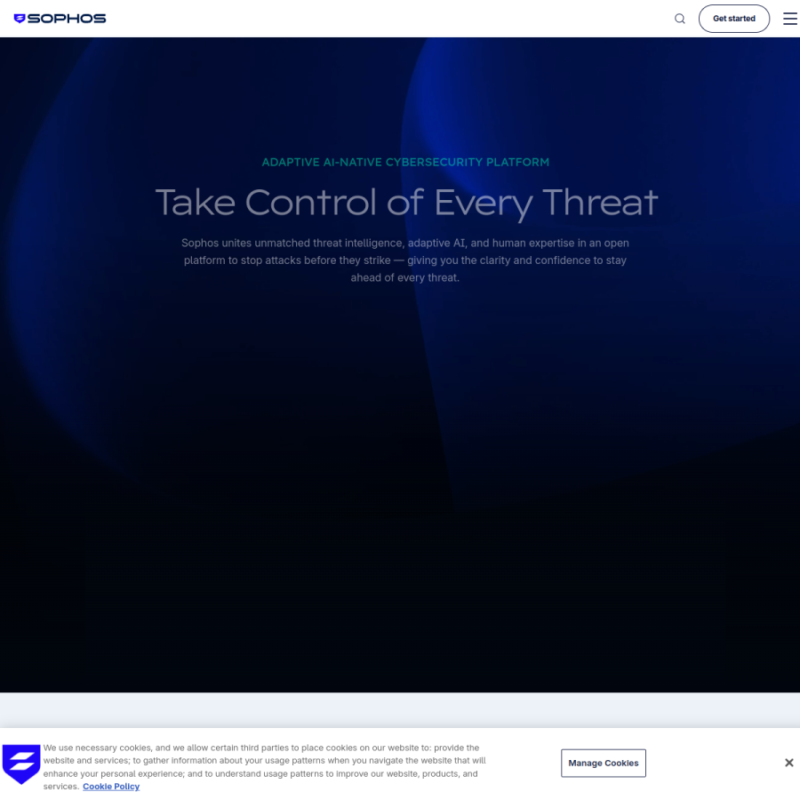 secureworks.com homepage screenshot