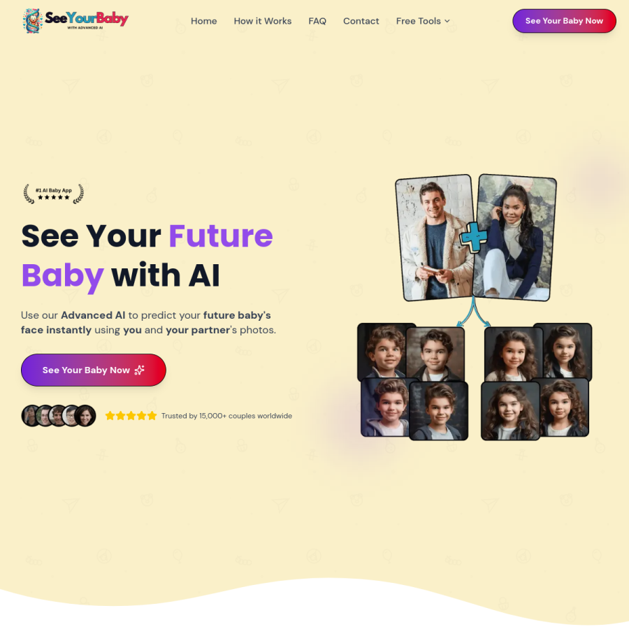 seeyourbaby.ai homepage screenshot