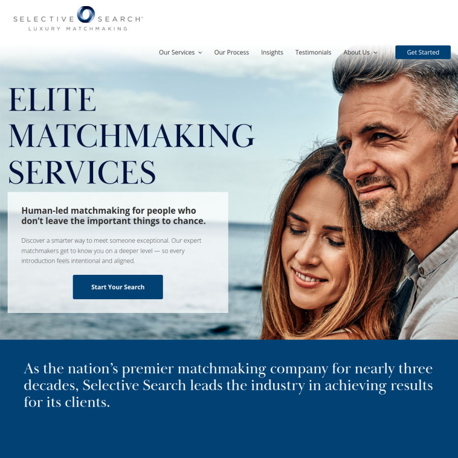 selectivesearch.com homepage screenshot