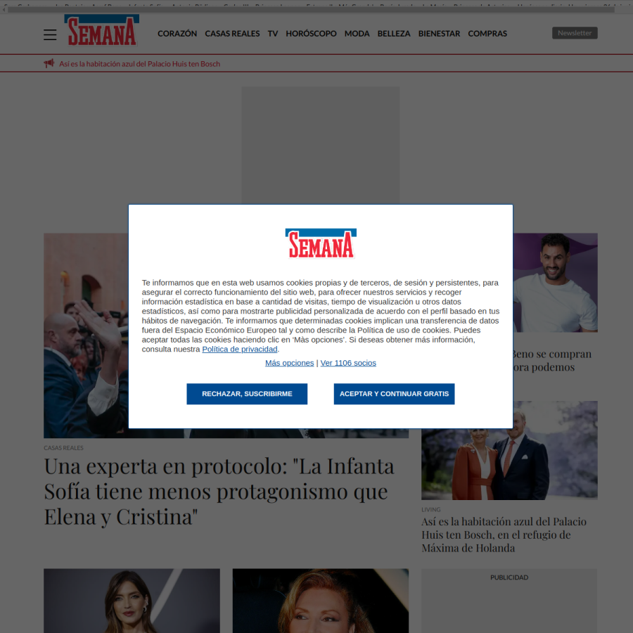 semana.es homepage screenshot