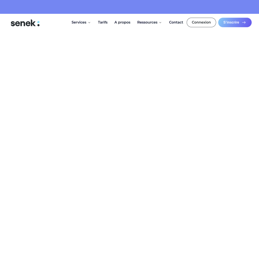 senek.com homepage screenshot