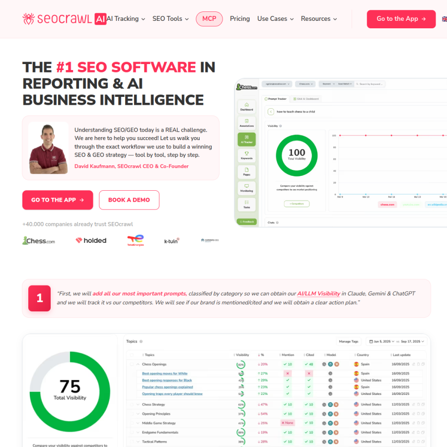 seocrawl.ai homepage screenshot