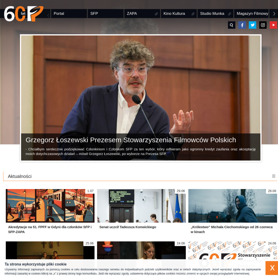 sfp.org.pl homepage screenshot