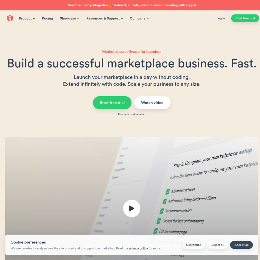 sharetribe.com homepage screenshot