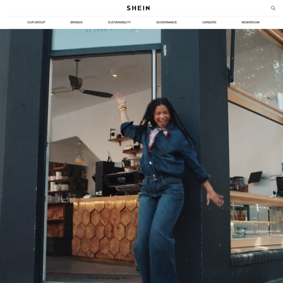 sheingroup.com homepage screenshot