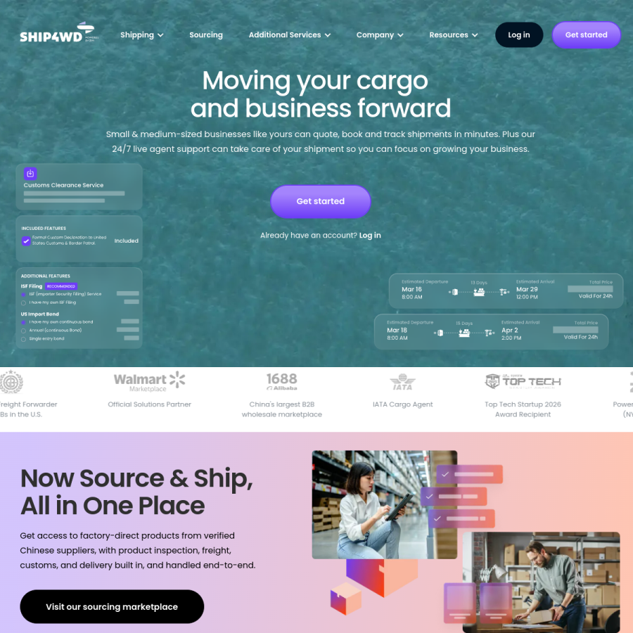 ship4wd.com homepage screenshot