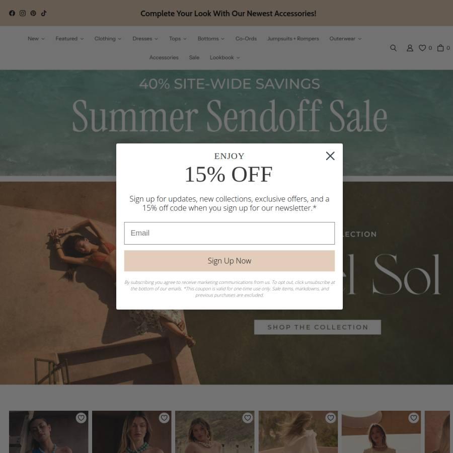 shoppromesa.com homepage screenshot