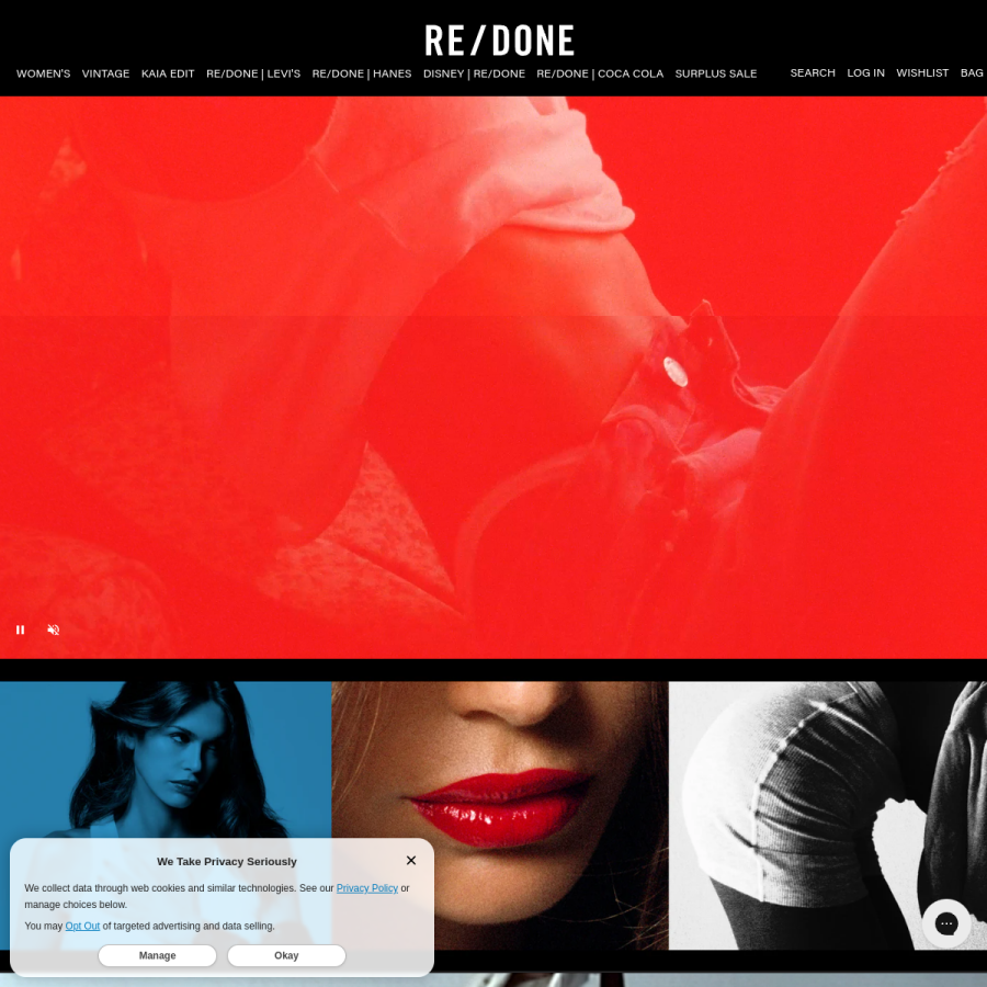 shopredone.com homepage screenshot