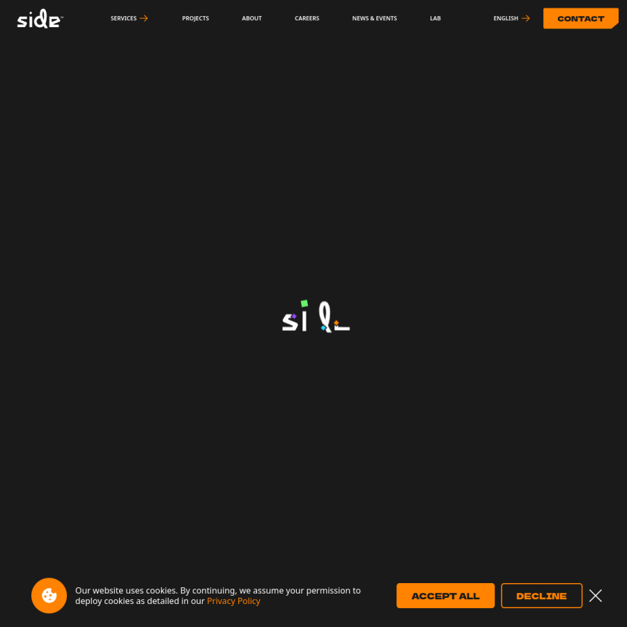 side.inc homepage screenshot