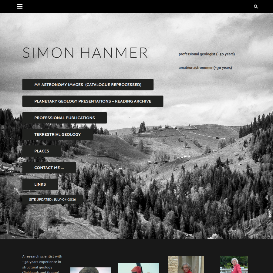 simonhanmer52.ca homepage screenshot