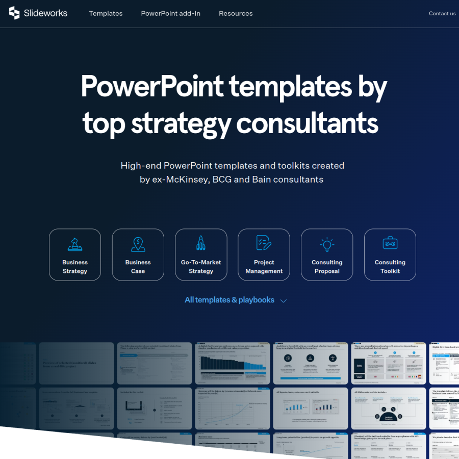 slideworks.io homepage screenshot