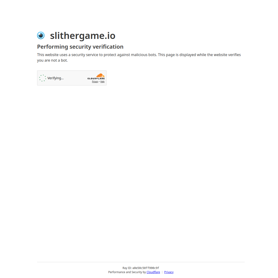 slithergame.io homepage screenshot