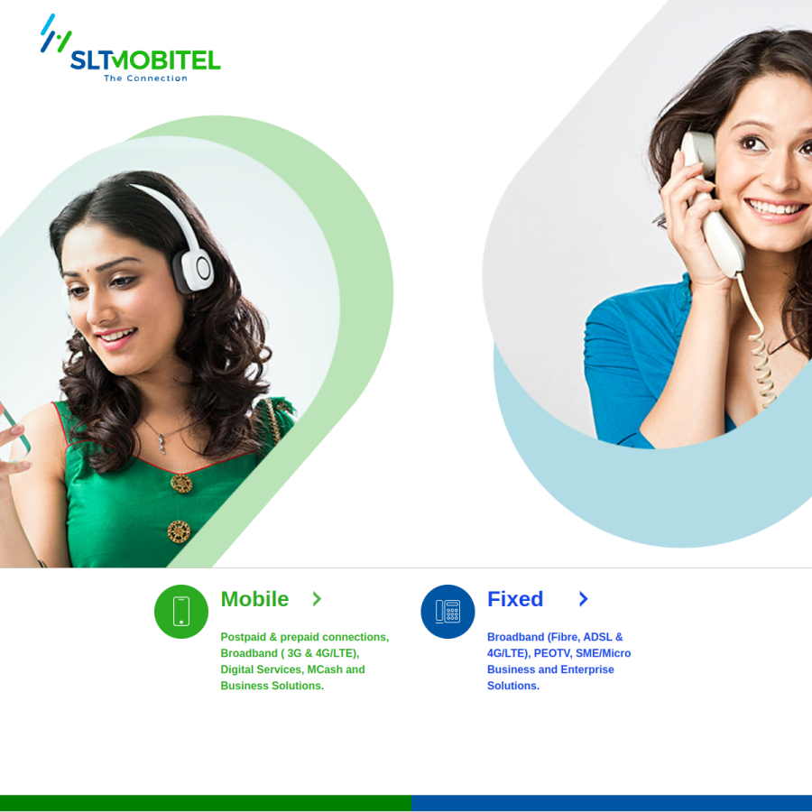 slt.lk homepage screenshot