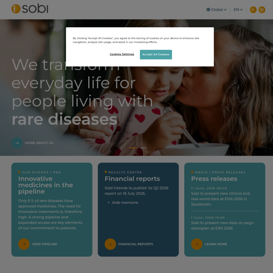 sobi.com homepage screenshot