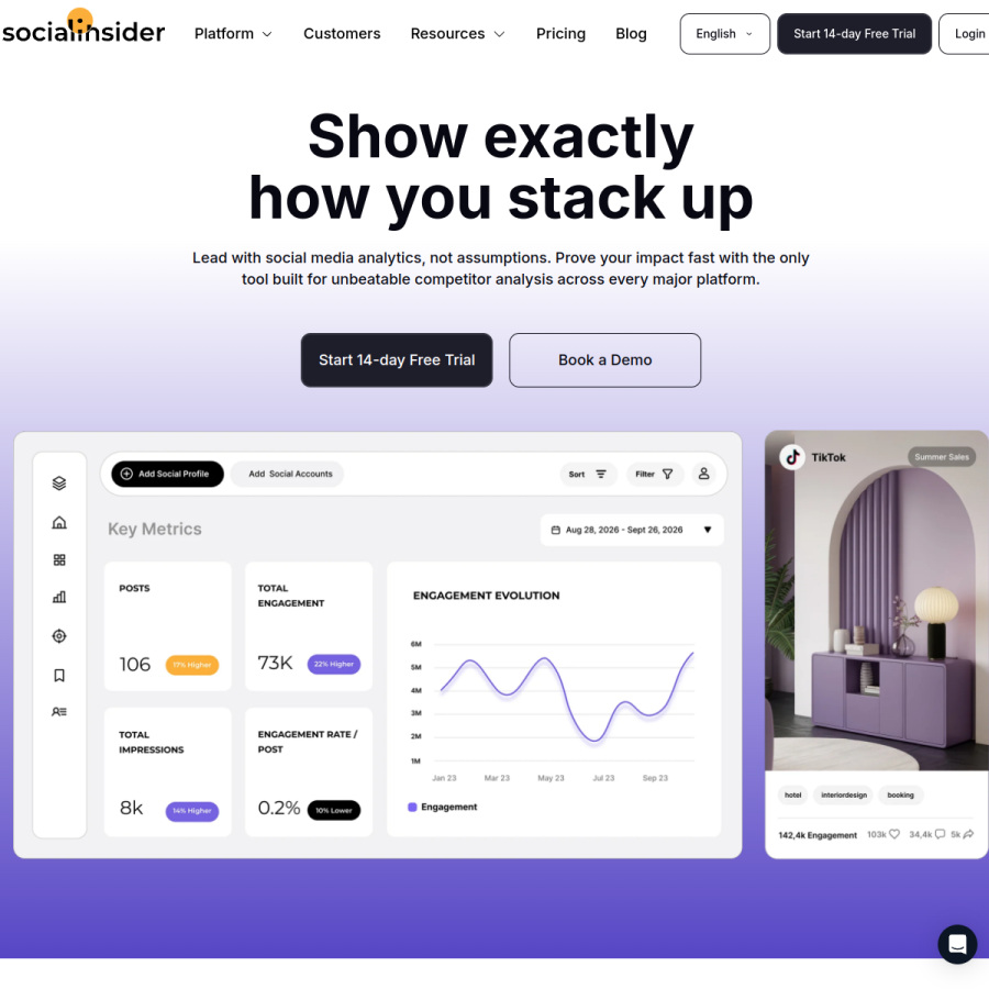 socialinsider.io homepage screenshot
