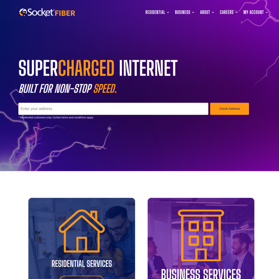 socket.net homepage screenshot