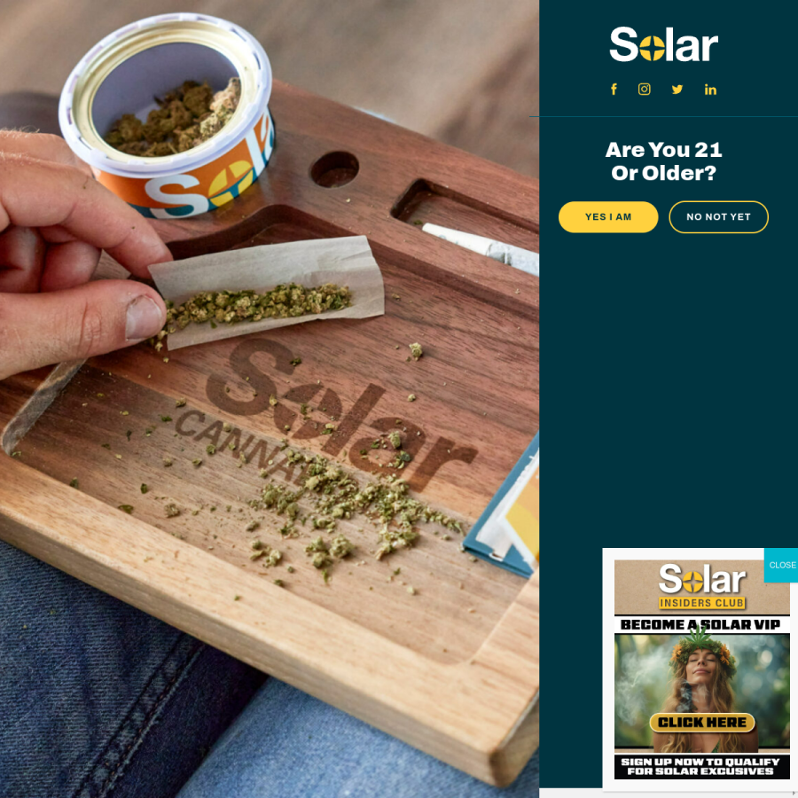 solarthera.com homepage screenshot