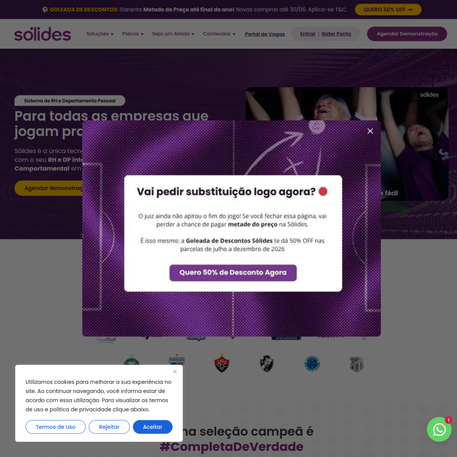 solides.com.br homepage screenshot