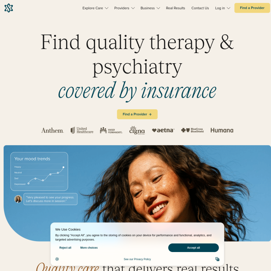 sondermind.com homepage screenshot