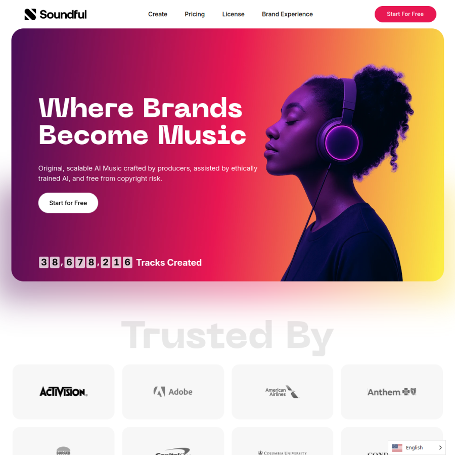 soundful.com homepage screenshot