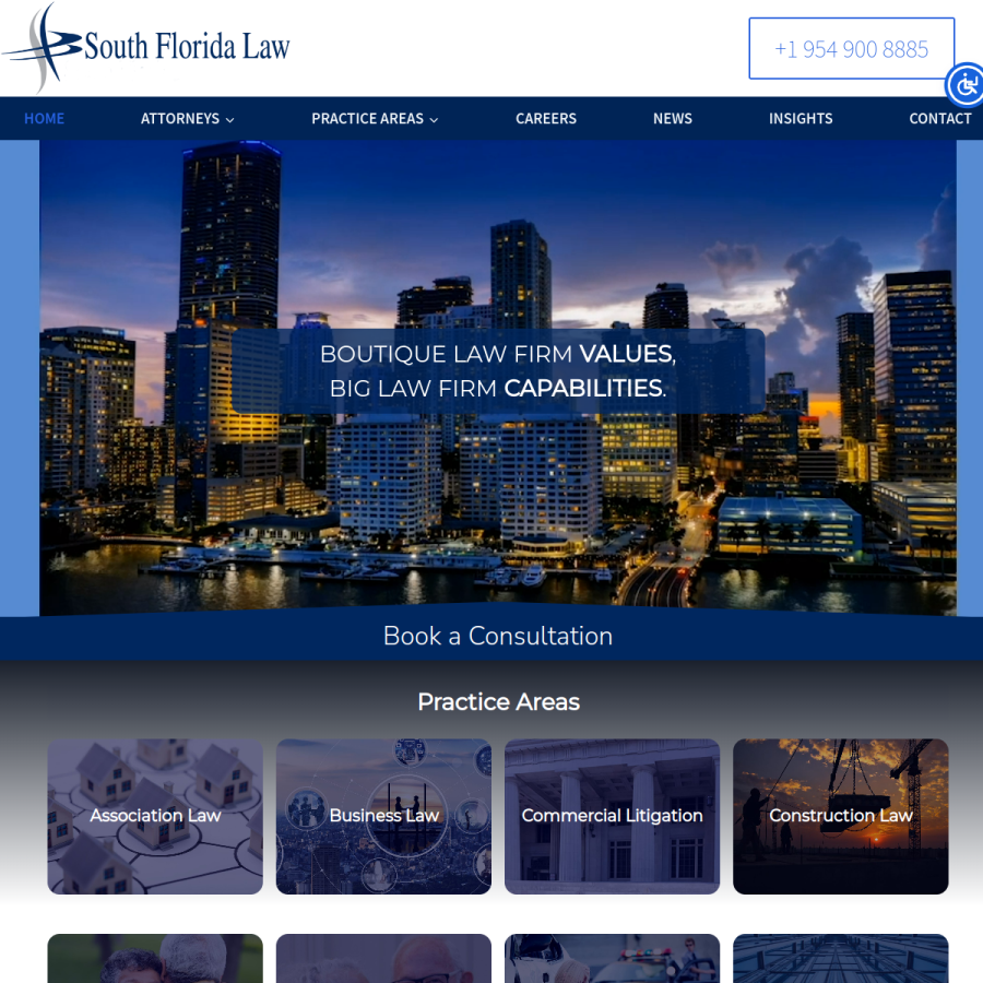 southfloridalawpllc.com homepage screenshot