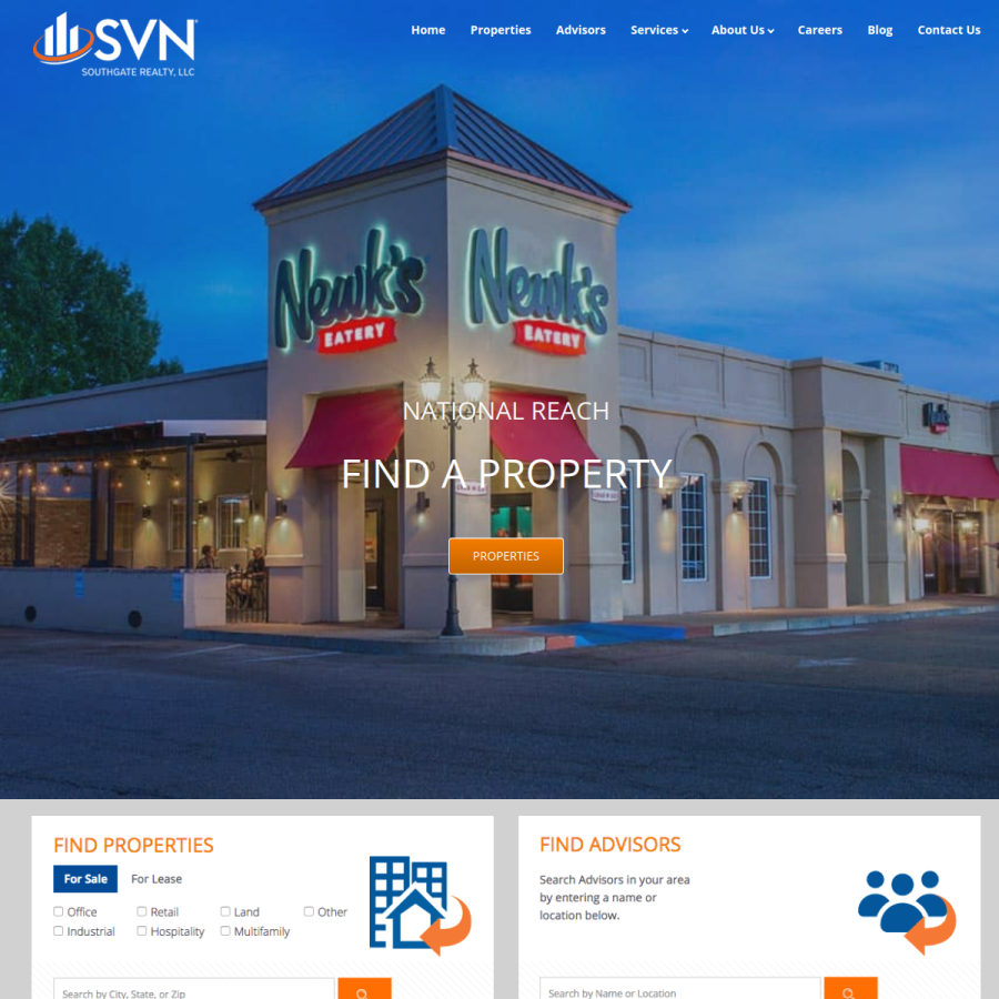 southgaterealtyllc.com homepage screenshot
