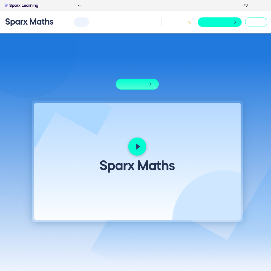 sparxmaths.com homepage screenshot