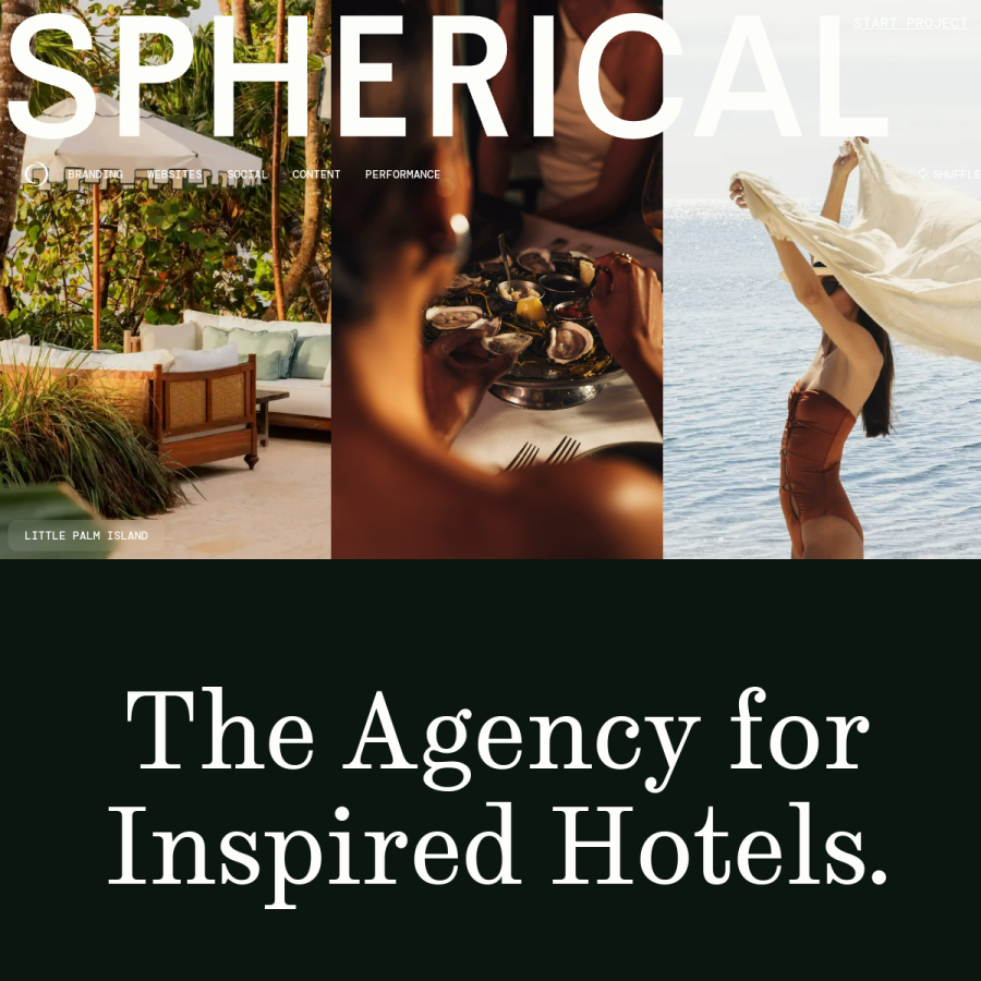 spherical.co homepage screenshot