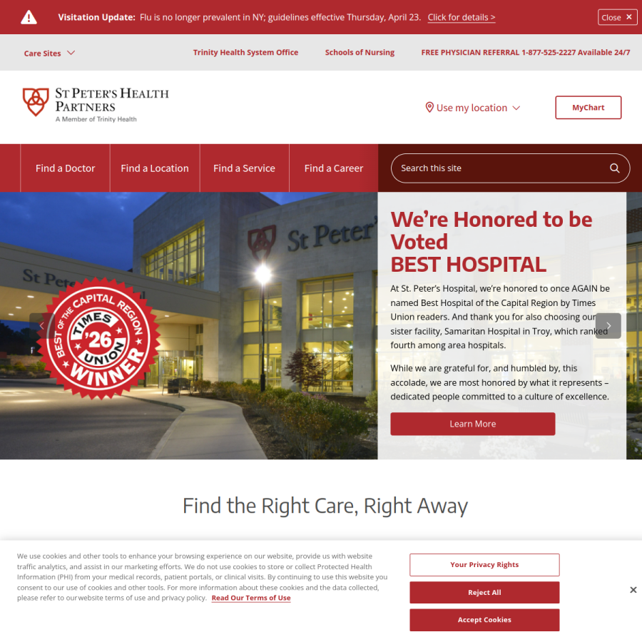 sphp.com homepage screenshot
