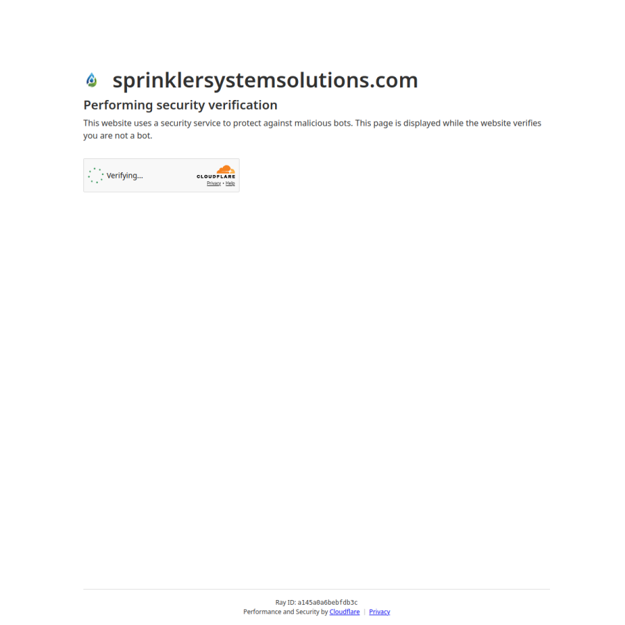 sprinklersystemsolutions.com homepage screenshot