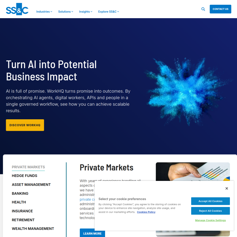ssctech.com homepage screenshot