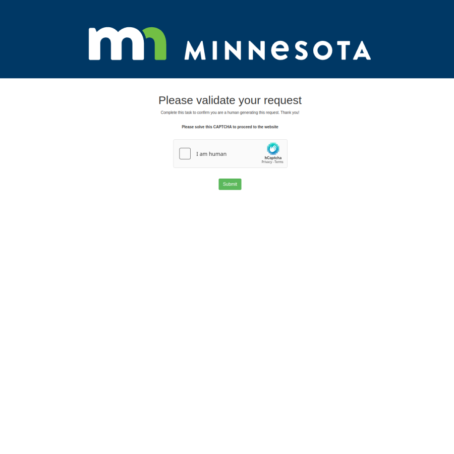 state.mn.us homepage screenshot