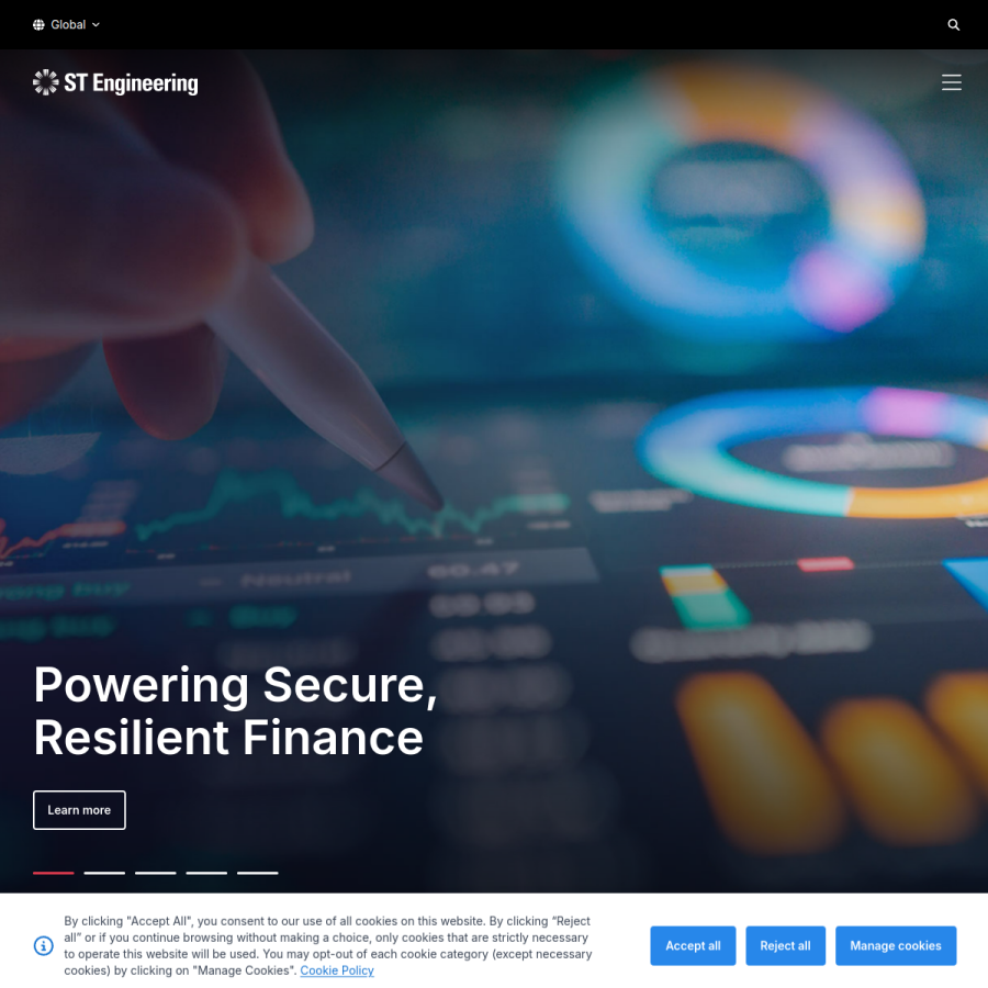 stengg.com homepage screenshot