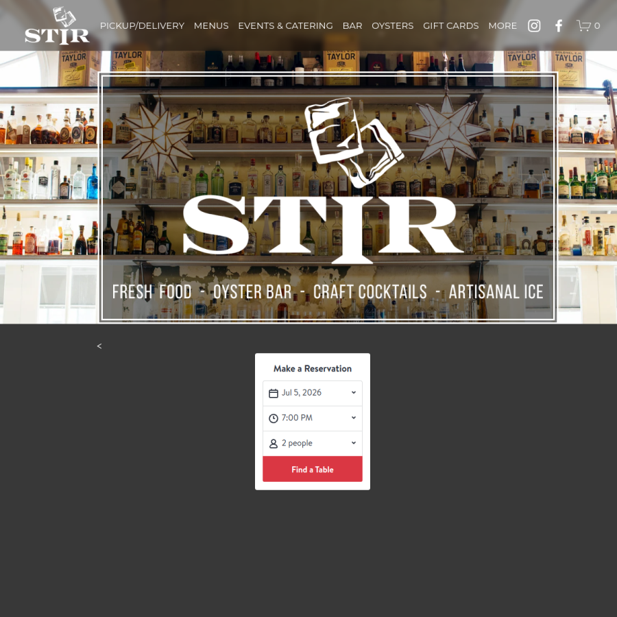 stirchattanooga.com homepage screenshot