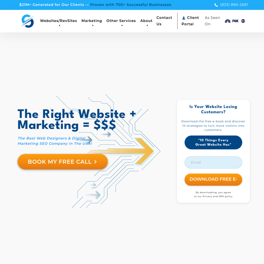 striveenterprise.com homepage screenshot