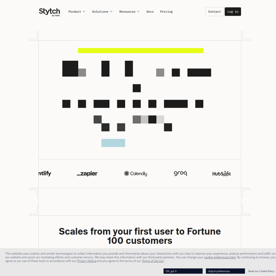 stytch.com homepage screenshot