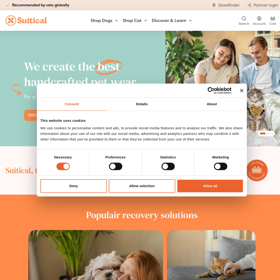 suitical.com homepage screenshot