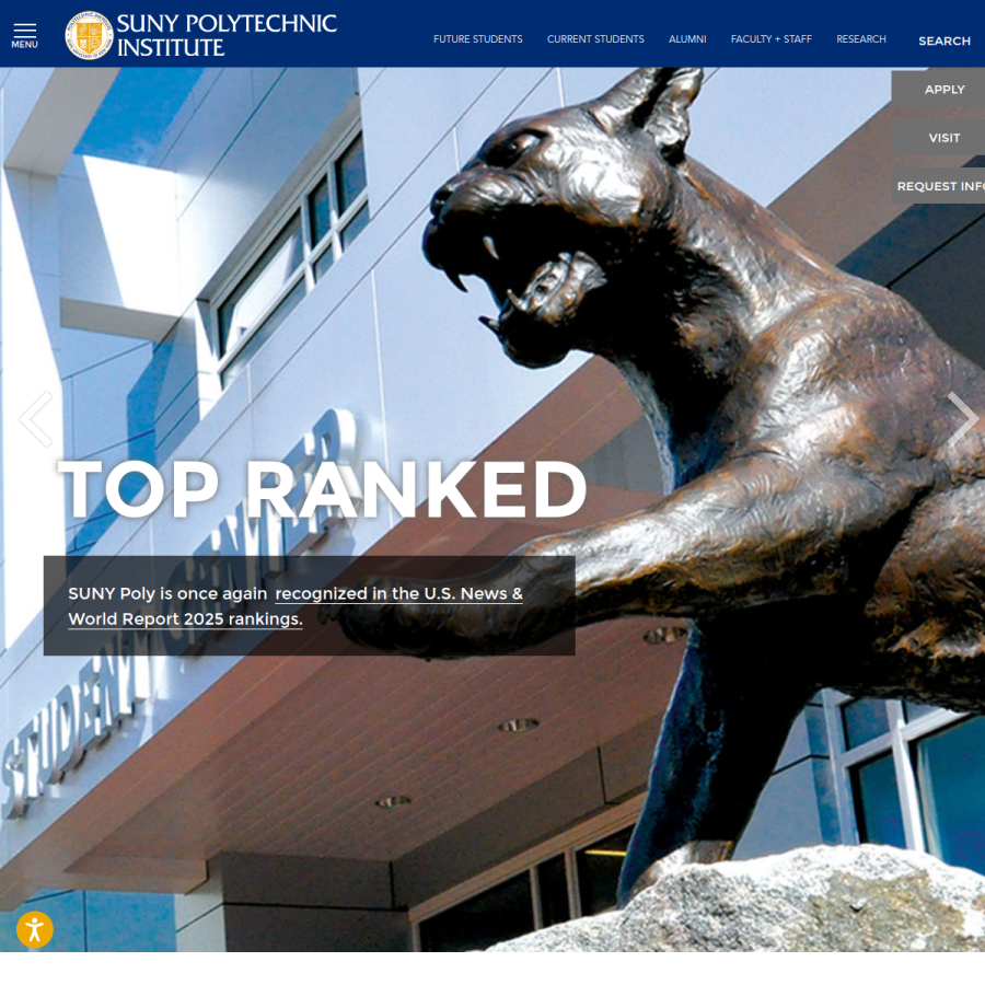 sunypoly.edu homepage screenshot