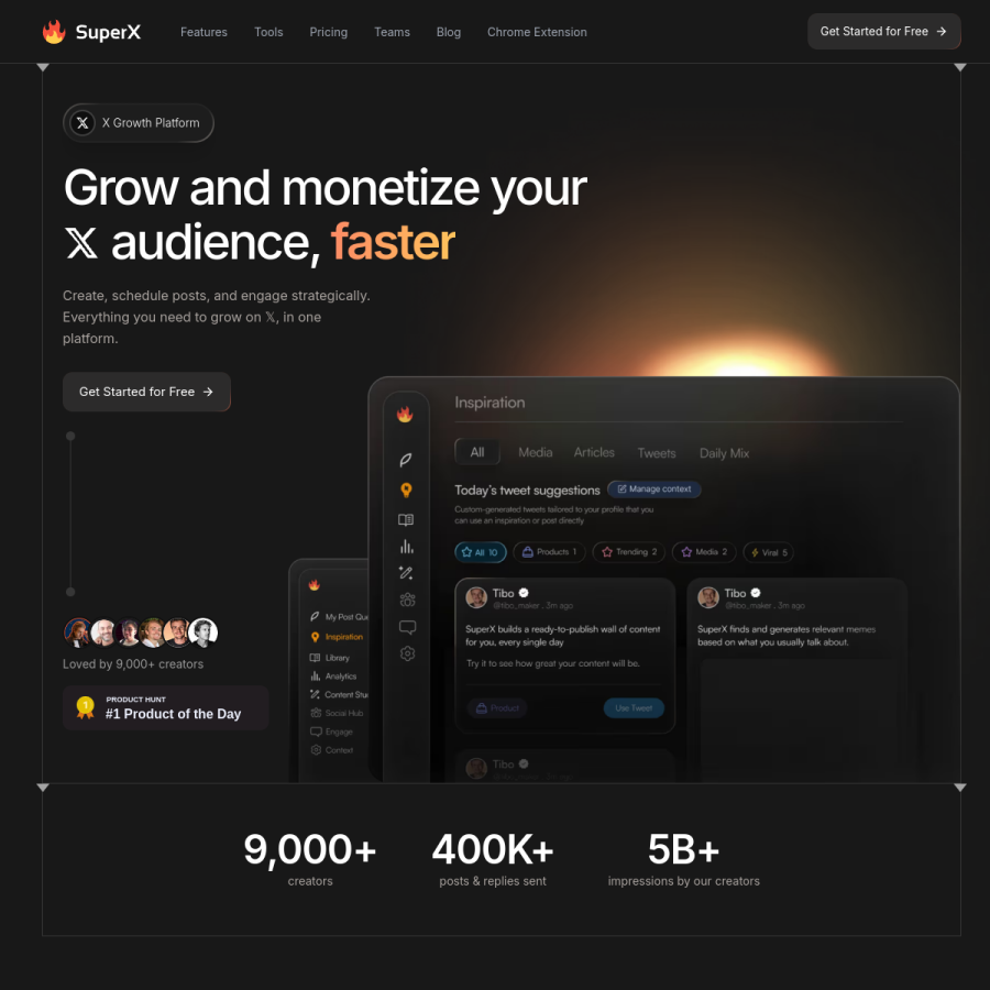 superx.so homepage screenshot