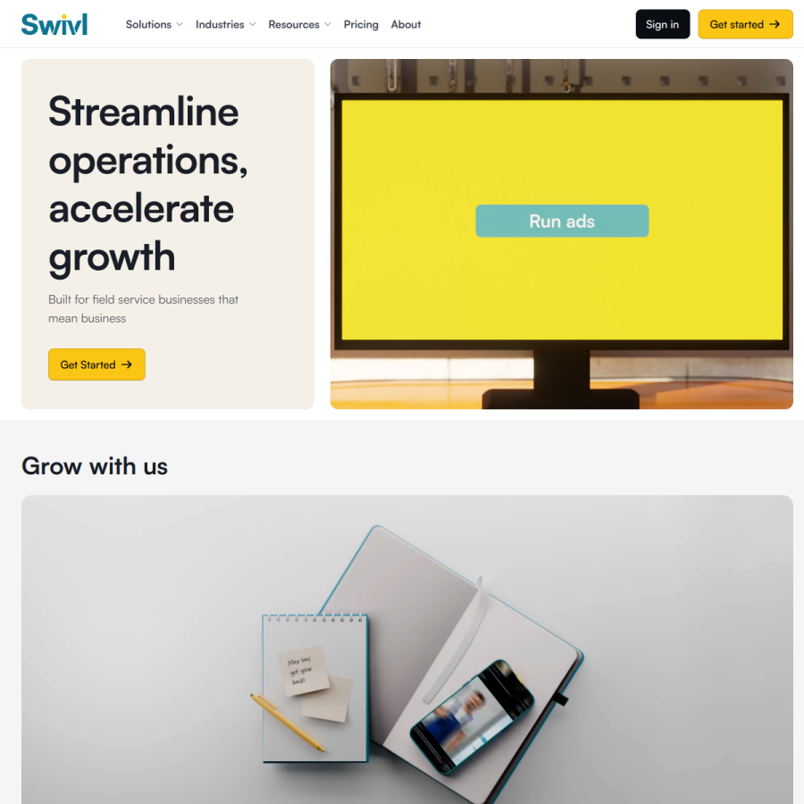 swivl.tech homepage screenshot