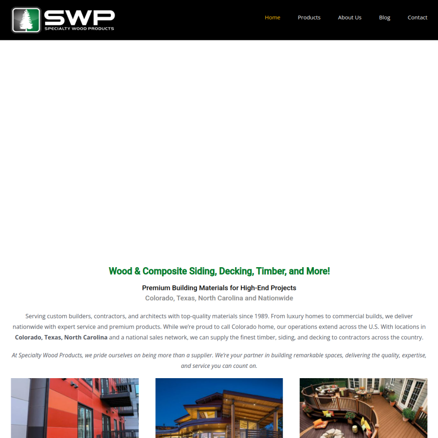 swp.net homepage screenshot