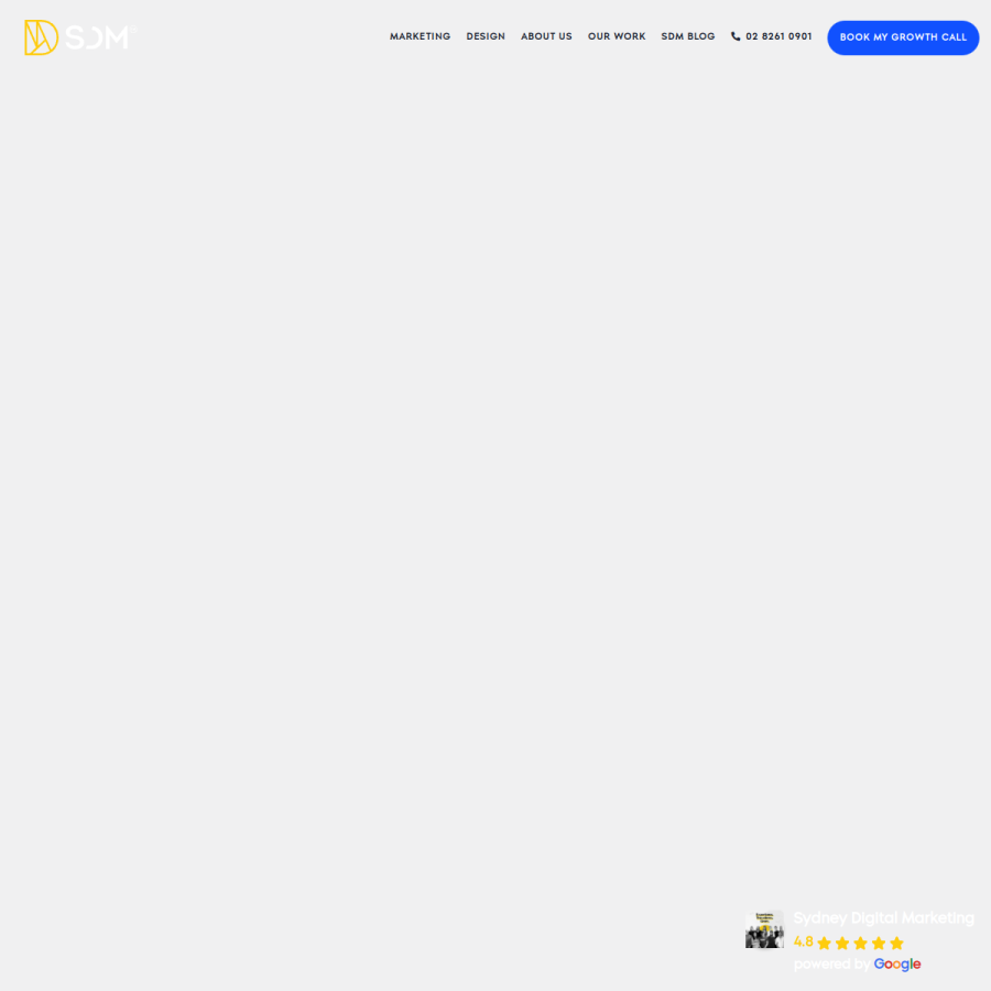 sydneydigitalmarketing.com.au homepage screenshot