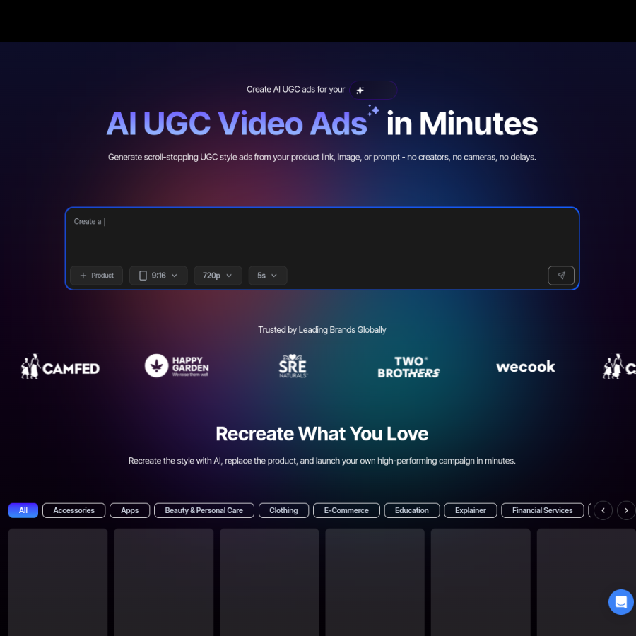 tagshop.ai homepage screenshot