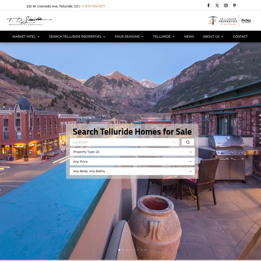 tdsmith.com homepage screenshot