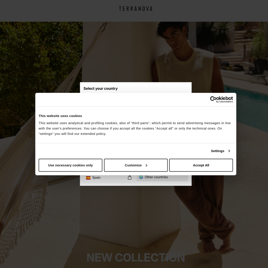 terranovastyle.com homepage screenshot