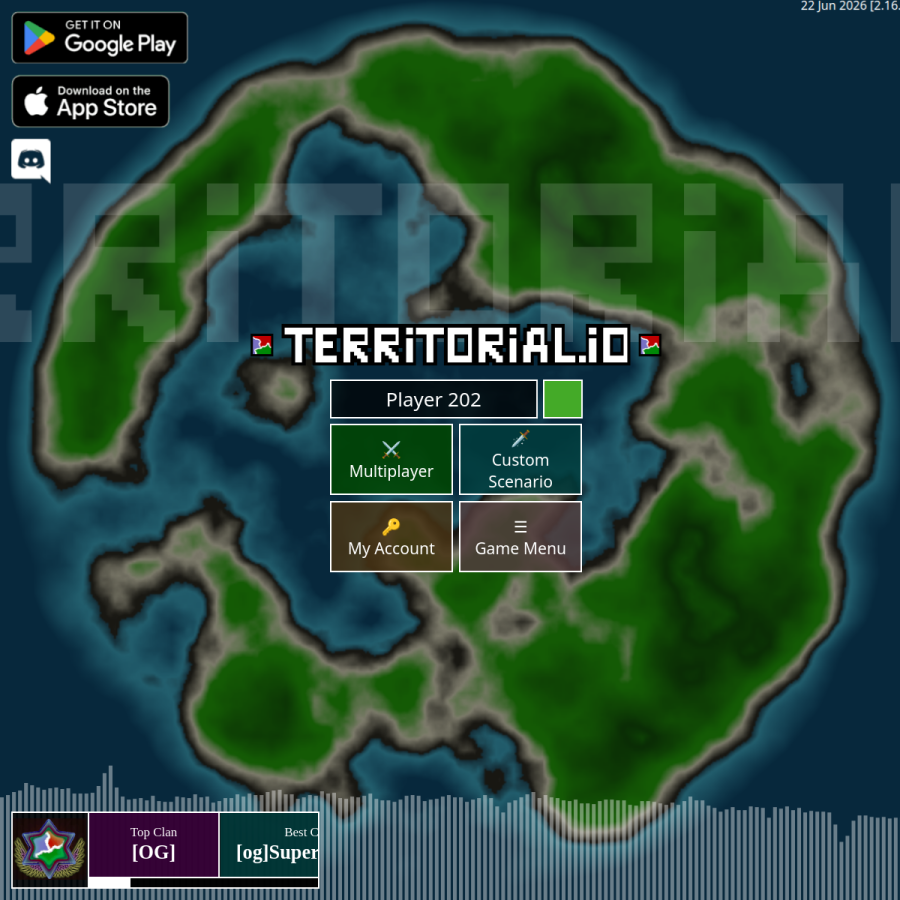 territorial.io homepage screenshot