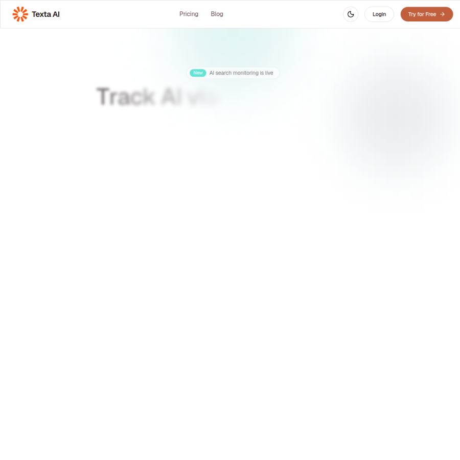 texta.ai homepage screenshot