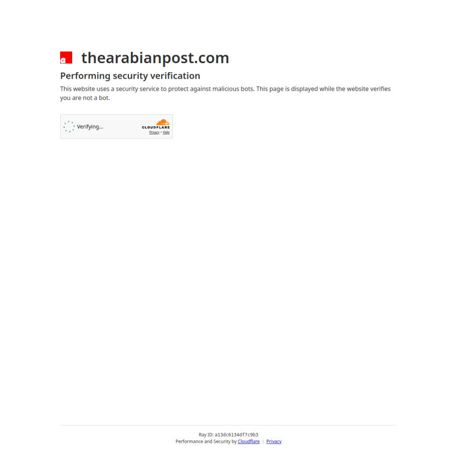 thearabianpost.com homepage screenshot