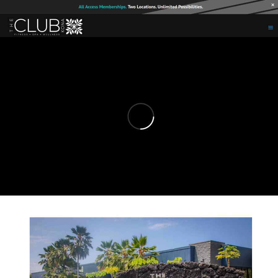 theclubkona.com homepage screenshot