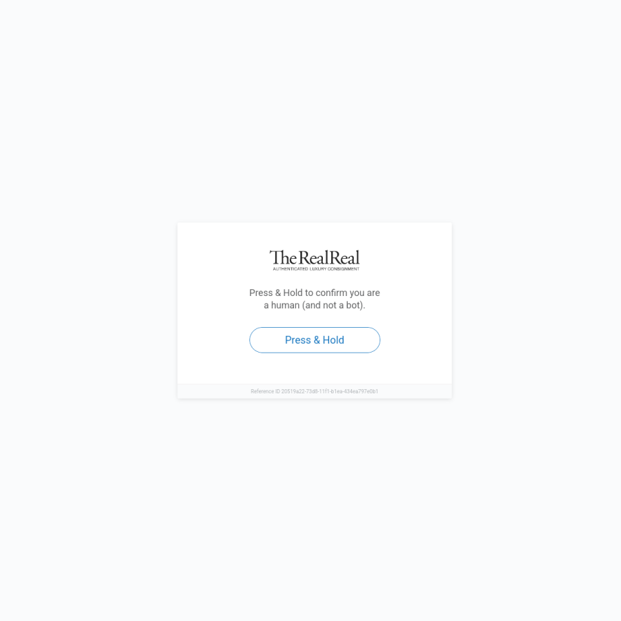 therealreal.com homepage screenshot